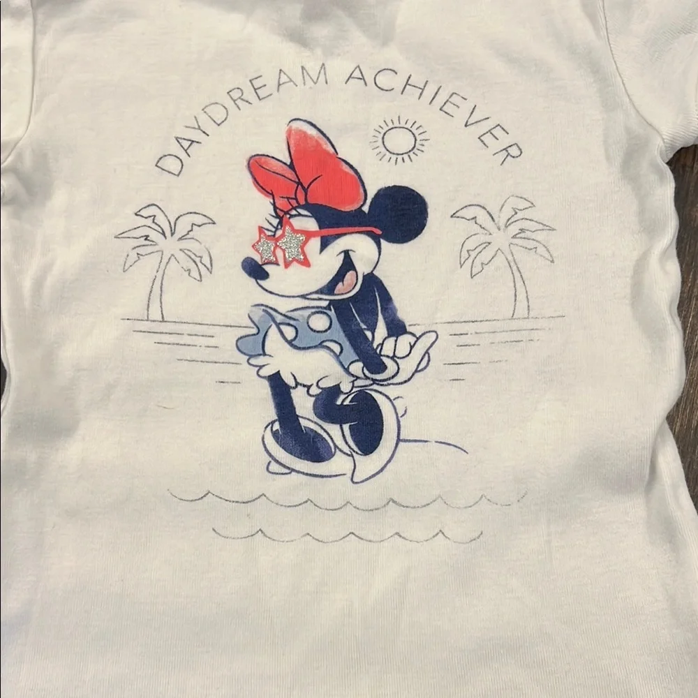 Gap Disney Kids Pajama Set - White and Navy